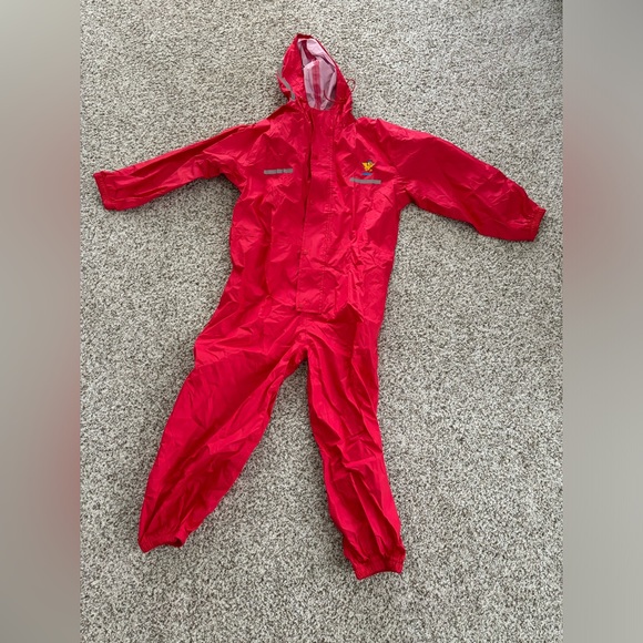 Child’s Rain Suit - size 3XL (10-12 years) RED - Picture 8 of 13
